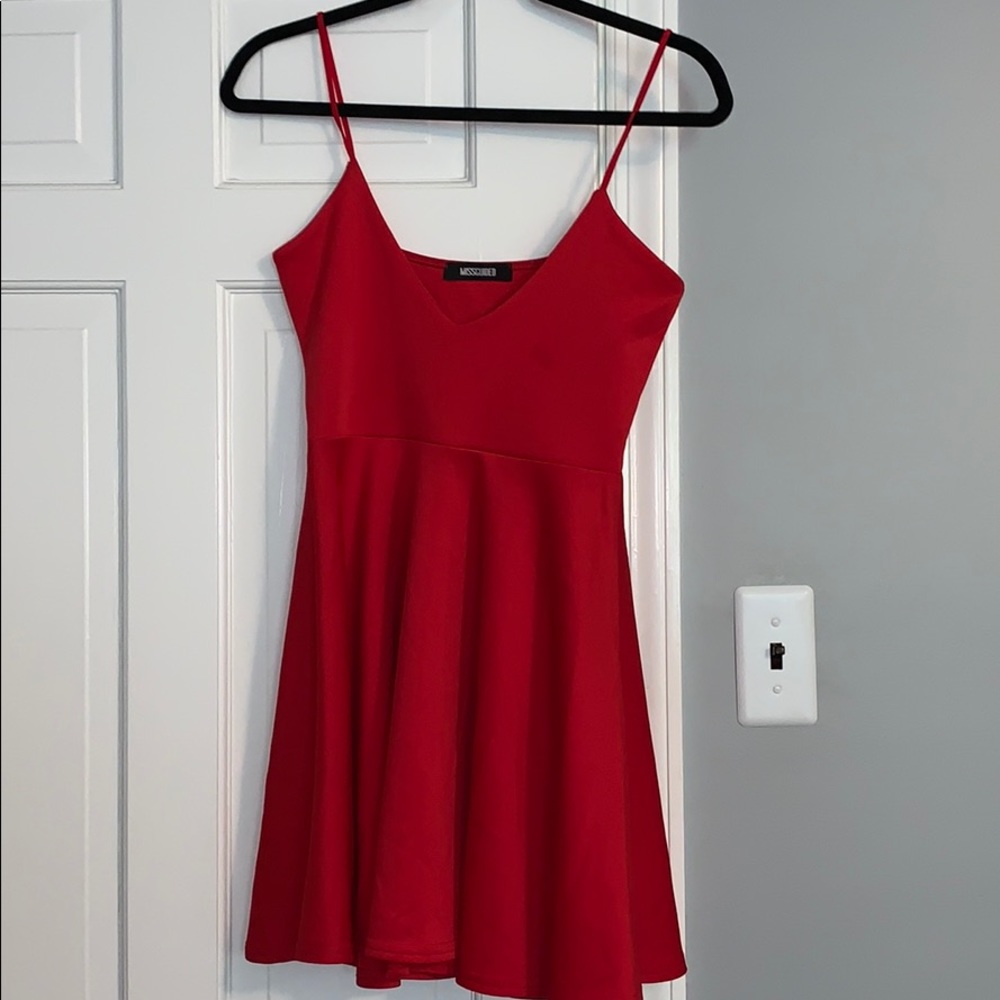 Red dress